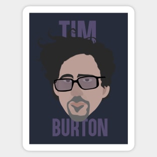 Tim Burton Head Sticker